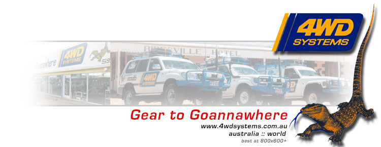 Welcome to 4WD Systems Online. Click to enter site.