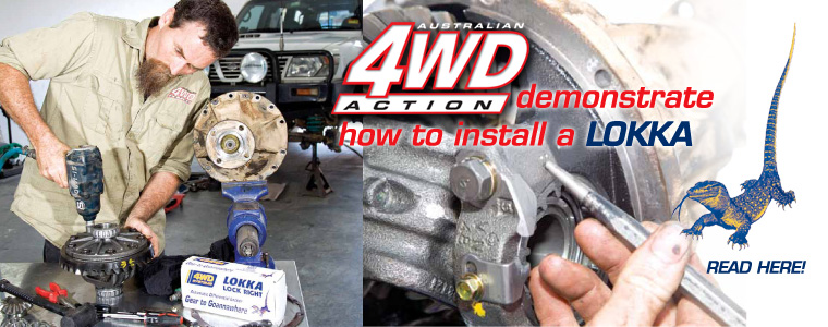 4wd action demonstrate how to install a LOKKA